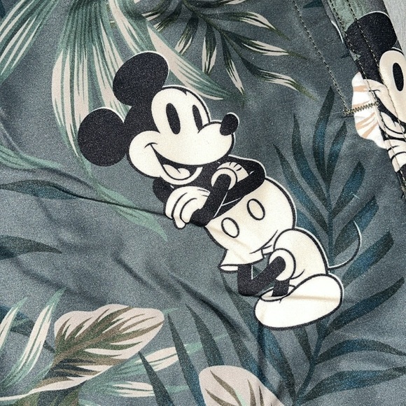 Disney Men's Mickey Mouse Floral Daily Hot Tub Board Shorts for Swimming Medium - Picture 6 of 10